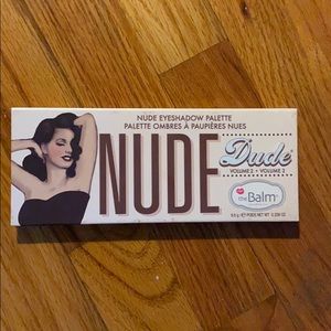 UNUSED nude dude vol 2 the balm eyeshadow palette